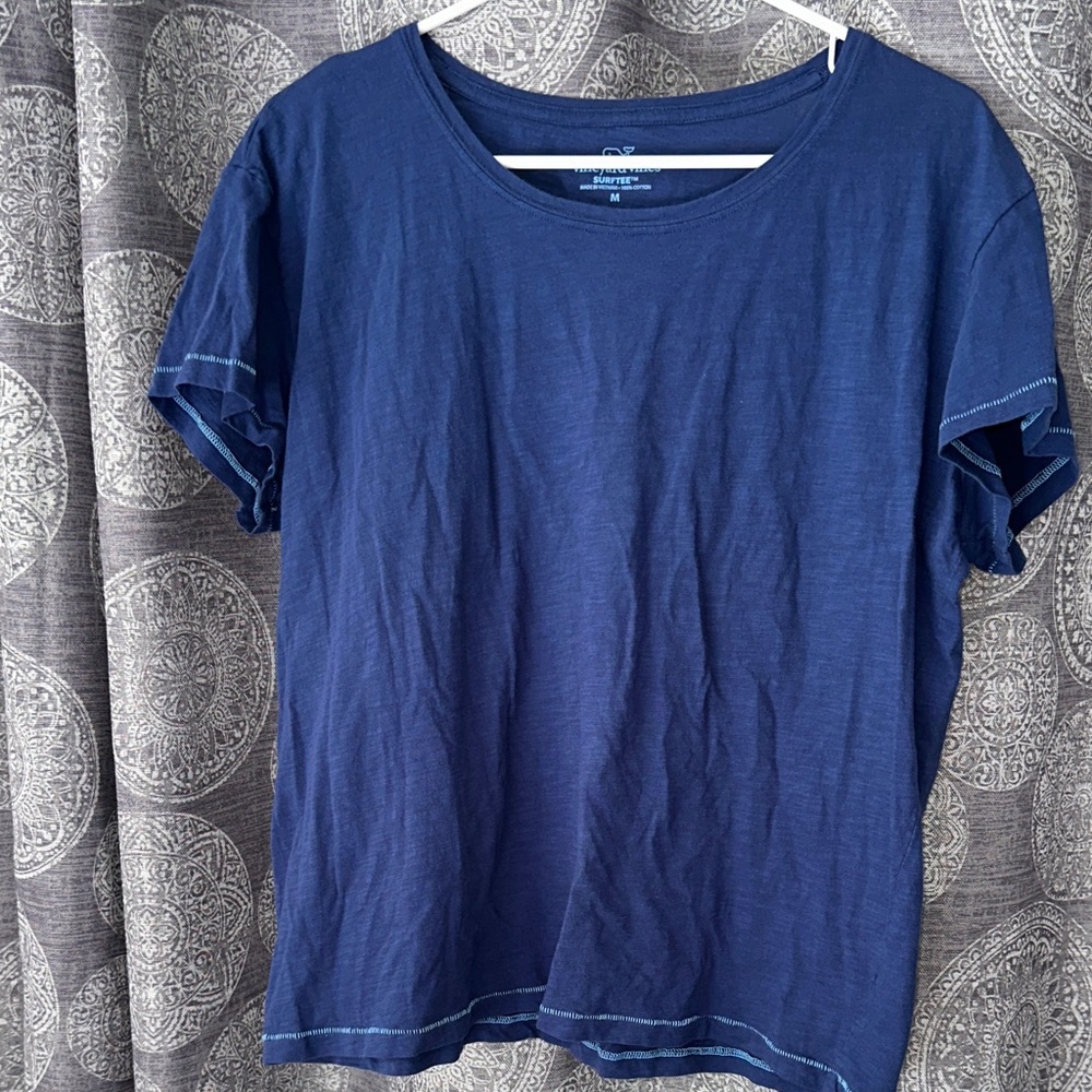 Vineyard Vines Deep Blue Short Sleeve Tee